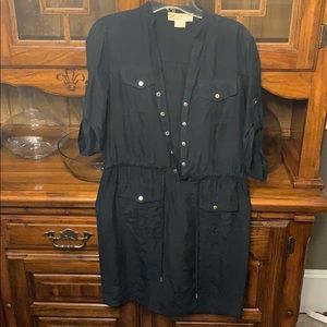 Michael Kors Black Silk Dress - Like New!